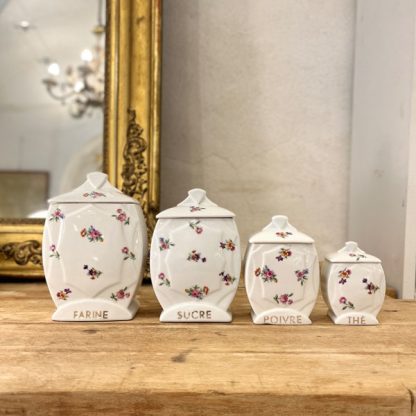 S Rie De Pots Pices En Porcelaine Brocante Et D Co Chic